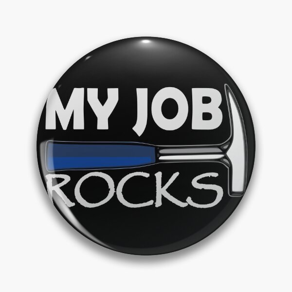 Item preview, Geologist, the job that Rocks!! (on black) designed and sold by Groenendijk.