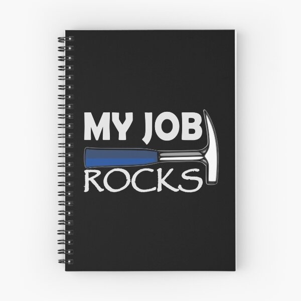 Item preview, Geologist, the job that Rocks!! (on black) designed and sold by Groenendijk.