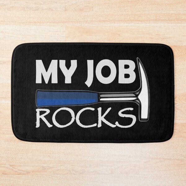 Item preview, Geologist, the job that Rocks!! (on black) designed and sold by Groenendijk.