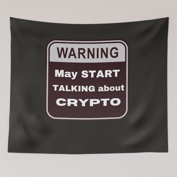 Item preview, Warning- Funny -Unique – Crypto lover -Gift for stock market, crypto, options trader, forex traders and day traders  designed and sold by TradingTeesKids.
