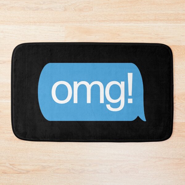 Item preview, omg! - Oh my god! text message chat bubble design designed and sold by MintGubbins.