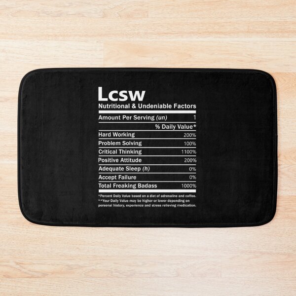 Item preview, Lcsw T Shirt - Nutritional and Undeniable Factors Gift Item Tee designed and sold by oslandefren.