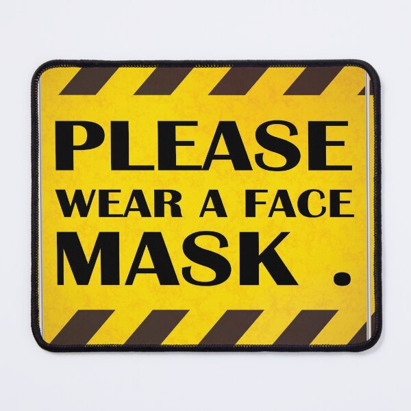 Item preview, please wear a face mask  designed and sold by aDevlop25.