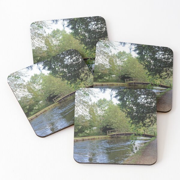 Item preview, River and bridge designed and sold by pinkal.