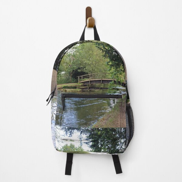 Item preview, River and bridge designed and sold by pinkal.