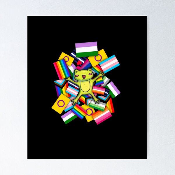 Item preview, Pride Frogs designed and sold by StoreRahhal.