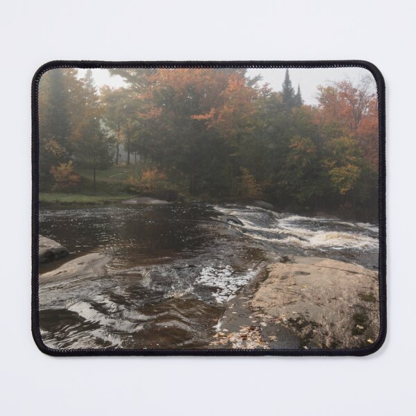 Item preview, Foggy Fall Waterscape - the Rushing River designed and sold by Georgia Mizuleva.
