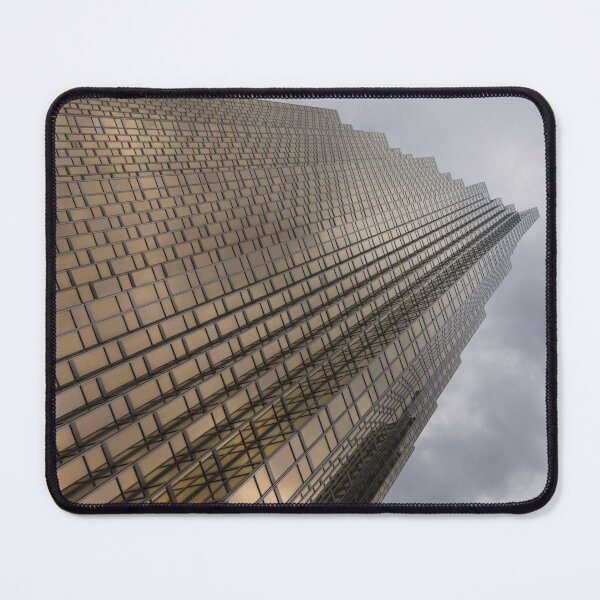 Item preview, Gold and Gray - a Vertical View designed and sold by Georgia Mizuleva.