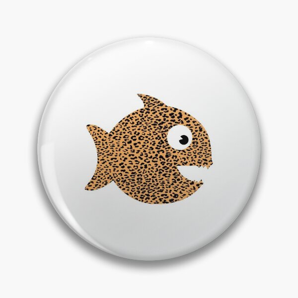 Item preview, Haute Leopard Cute Shark With Leopard Print designed and sold by HauteLeopard.