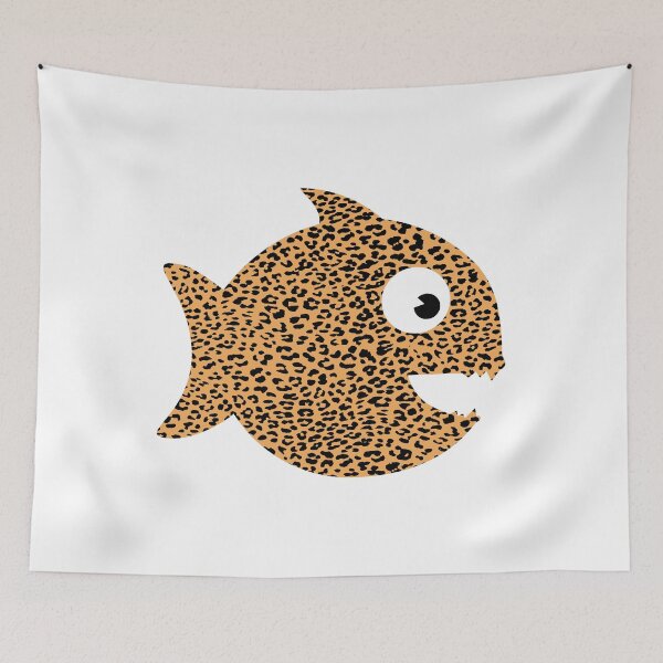 Item preview, Haute Leopard Cute Shark With Leopard Print designed and sold by HauteLeopard.