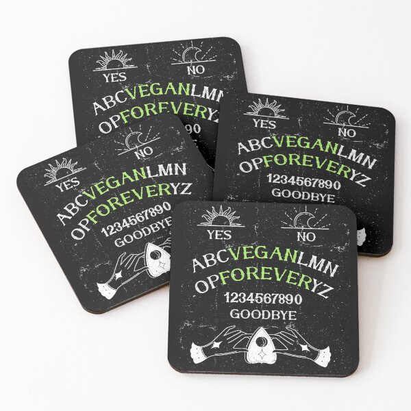 Item preview, Vegan Forever Ouiji Board designed and sold by nanogarbanzo.