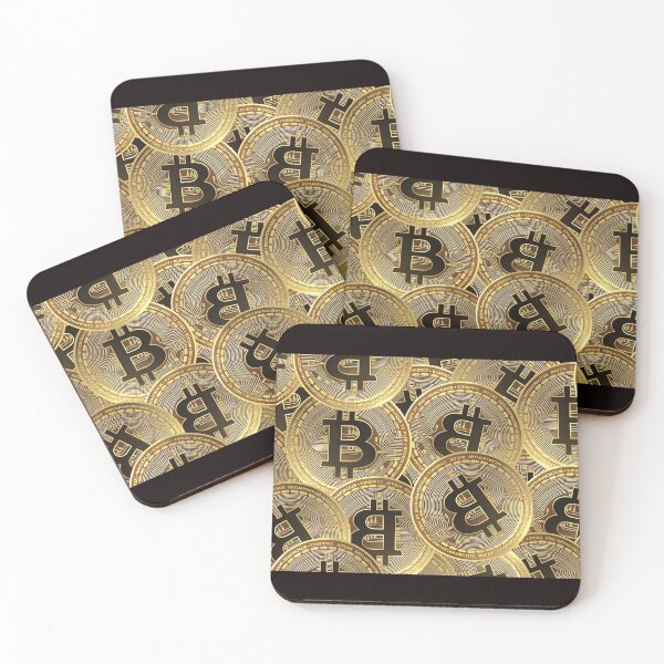 Item preview, Bitcoin coins - cryptocurrency designed and sold by Djantrix.