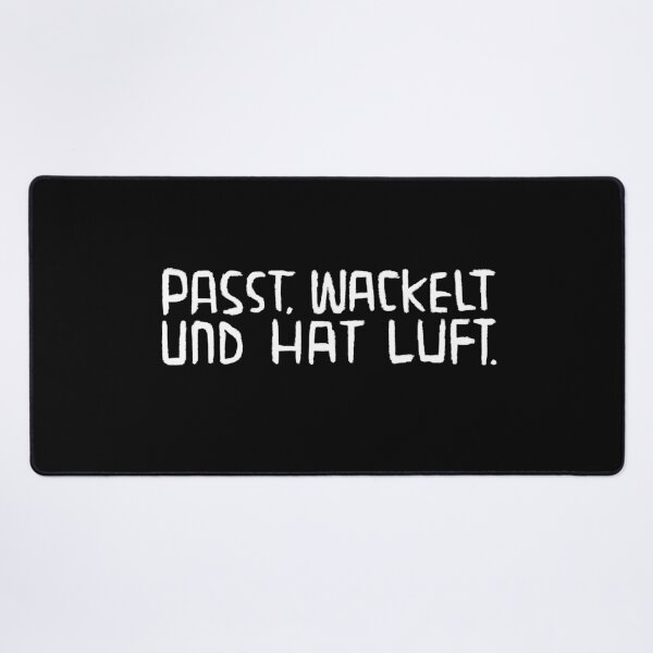 Item preview, Passt, wackelt und hat Luft, Lustiger Handwerker Spruch designed and sold by badlydrawnbabe.