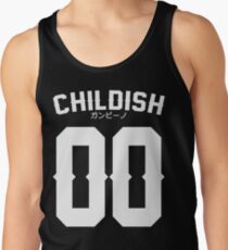 Childish Jersey v2: White Tank Top