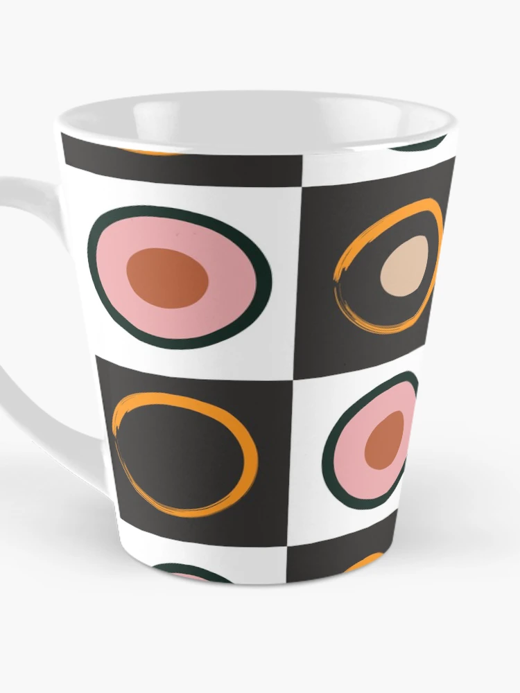 Thumbnail 3 of 4, Coffee Mug, Circular Pattern Design designed and sold by Fatbread.