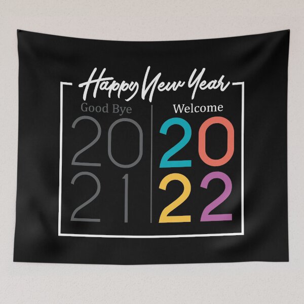 Item preview, Goody bye 2021 Welcome 2022 designed and sold by cafegrafis.