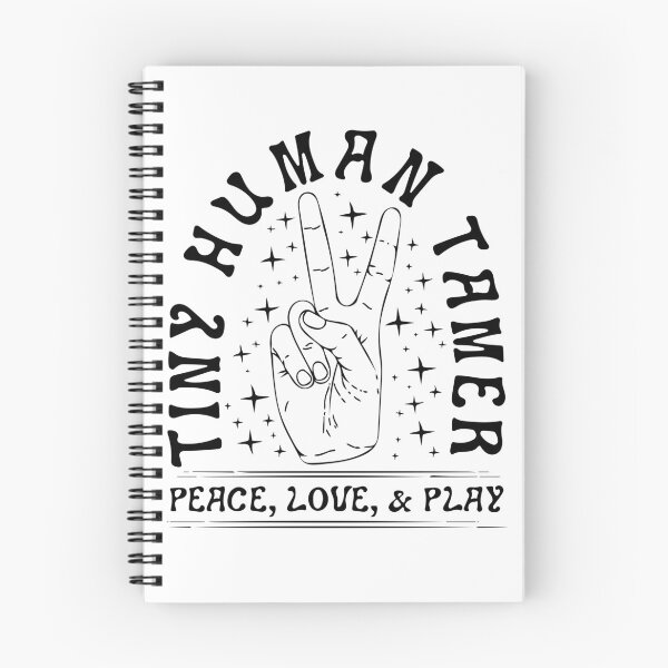 Item preview, TINY HUMAN TAMER - PEACE, LOVE, & PLAY designed and sold by blt2000.