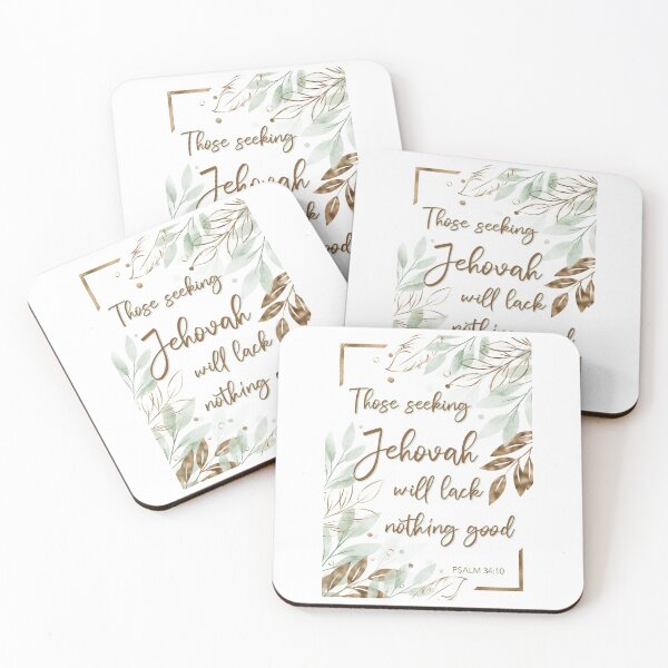 Item preview, JW 2022 Yeartext - Those seeking Jehovah will lack nothing good (Psalm 34:10) designed and sold by LiliGalerie.