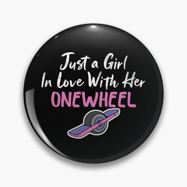 Item preview, just a girl in love with her onewheel - funny onew heel design for girls  designed and sold by QUEEN-WIVER.
