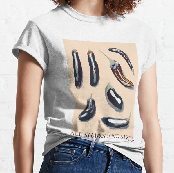 All shapes and sizes eggplant Classic T-Shirt
