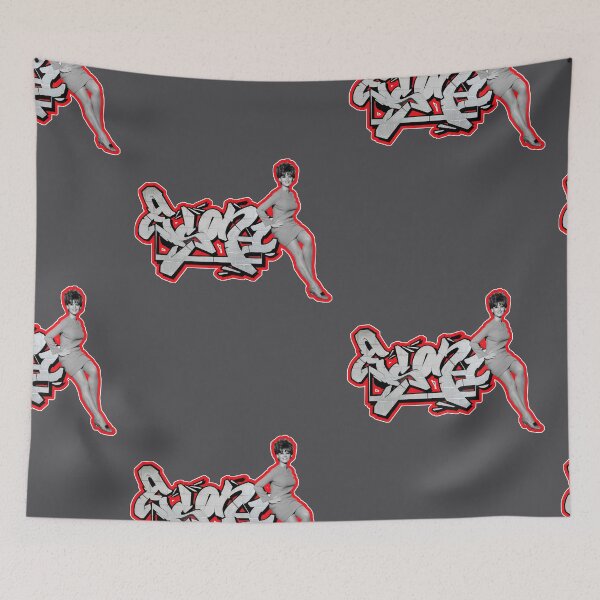 Item preview, PINUP CLAUDIA CARDINALE & ESON 1 URBAN GRAFFITI STREET STYLE  designed and sold by GraffitiBomberZ.