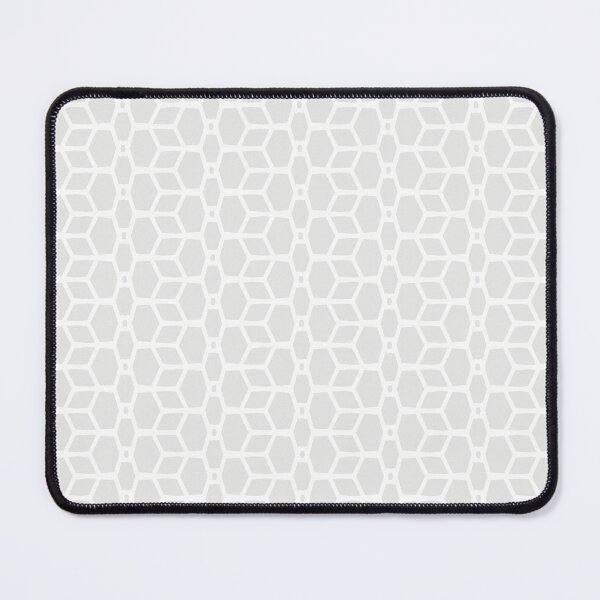 Item preview, Pale Gray and White Tessellation Line Pattern 4 Pairs Dulux 2022 Popular Colour Sloe Flower designed and sold by ColorOfTheYears.