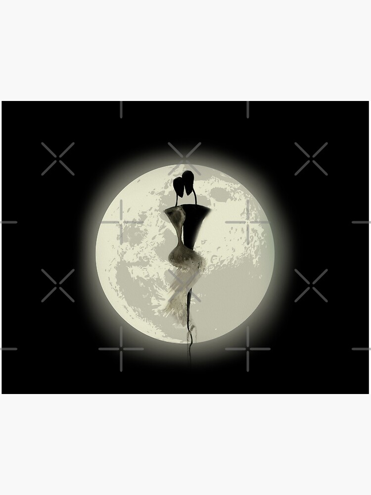 MOONLIGHT DANCE  Art Board Print for Sale by johnnyssandart