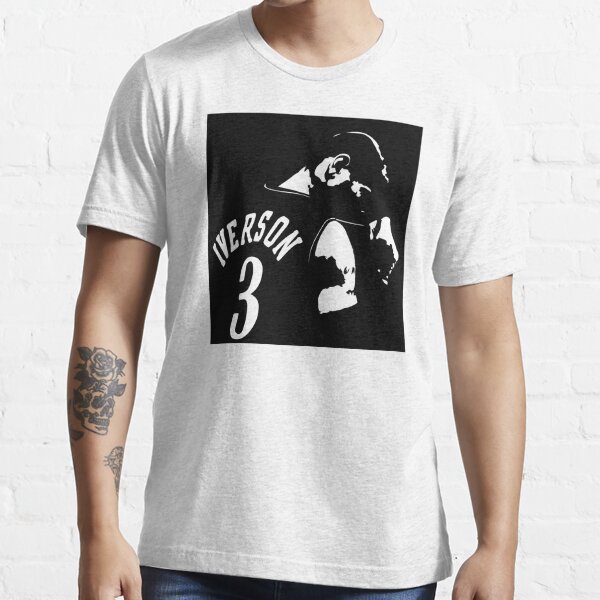 Allen Iverson Vintage Basketball Player Essential T-Shirt for Sale by  MercadoUS