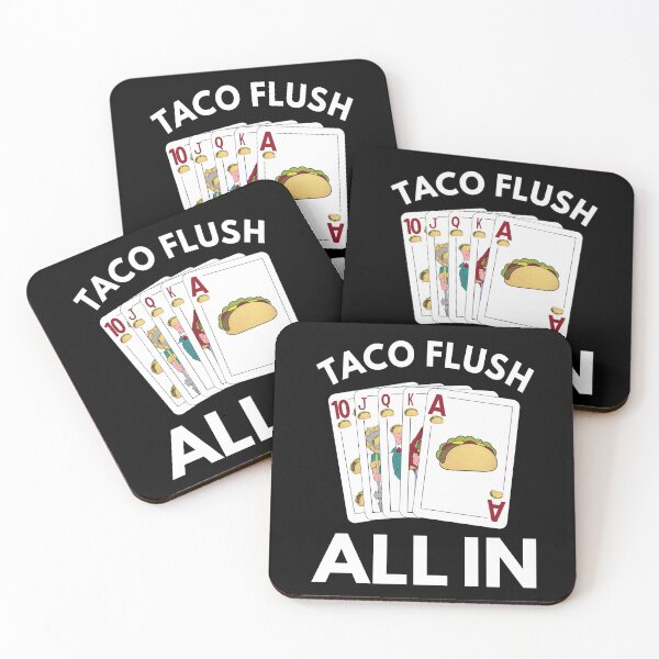 Item preview, Taco Royal Flush All In designed and sold by MoonsmileProd.