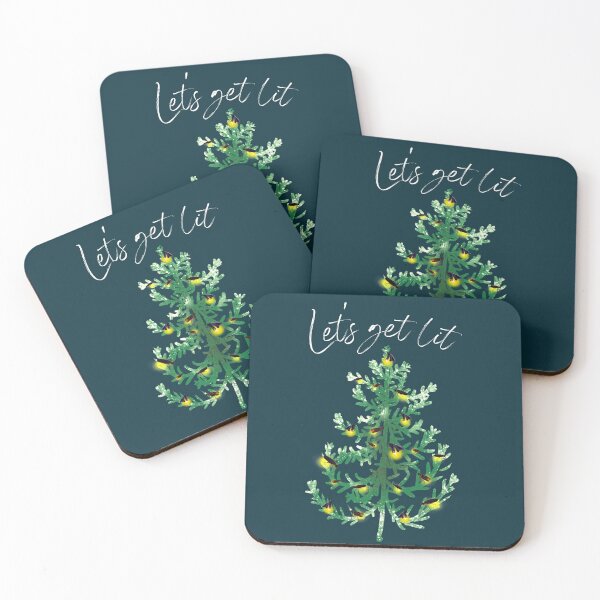 Item preview, Christmas Fireflies | Lets Get Lit designed and sold by techno-mantis.