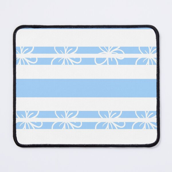 Item preview, Blue Stripes Flower Design designed and sold by Fatbread.