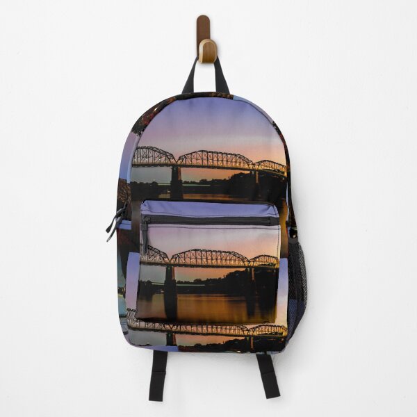 Item preview, Chattanooga River Bridge in Rainbow Sunset  Colors designed and sold by nbrandsberg.