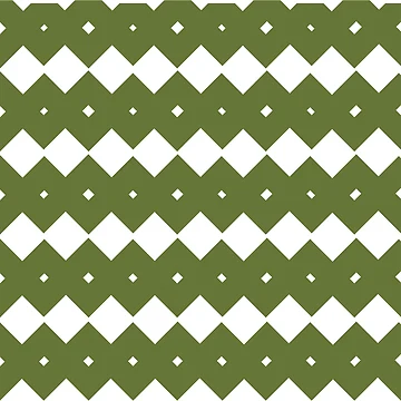 Artwork thumbnail, Green Diamond Shape Pattern Design by Fatbread