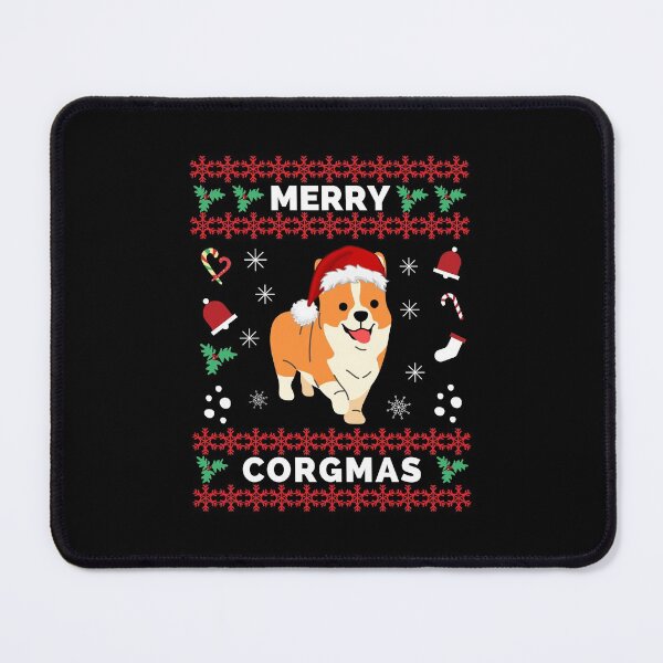 Item preview, Corgi Dog Merry Corgmas Santa Corgi Ugly Christmas Sweater - Corgi Ugly Christmas Sweater Merry Corgmas Santa Corgi - Christmas Corgi Merry Corgmas designed and sold by ExploreTheStore.