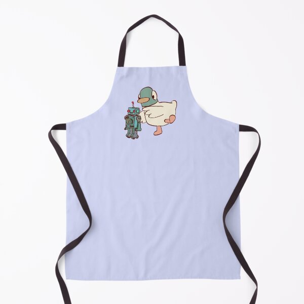 Item preview, I draw duck with robot / sarah and duck  designed and sold by RansRoom.