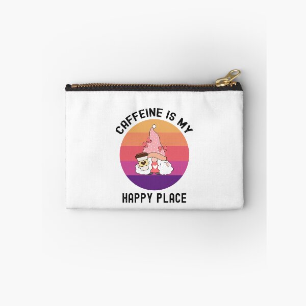 Item preview, Caffeine Is My Happy Place, Coffee Gnome Time designed and sold by SportyDogShop.