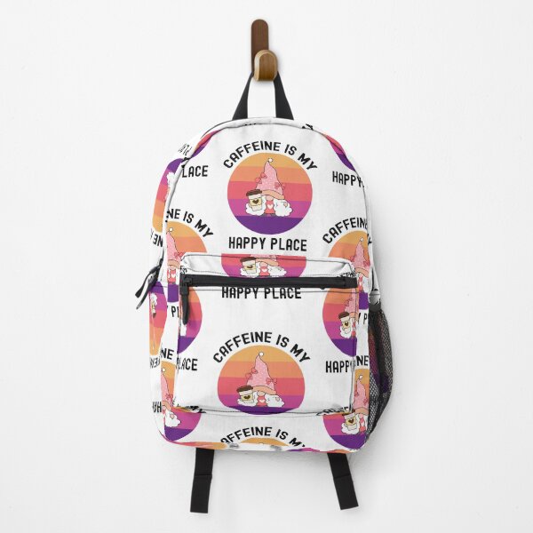 Item preview, Caffeine Is My Happy Place, Coffee Gnome Time designed and sold by SportyDogShop.