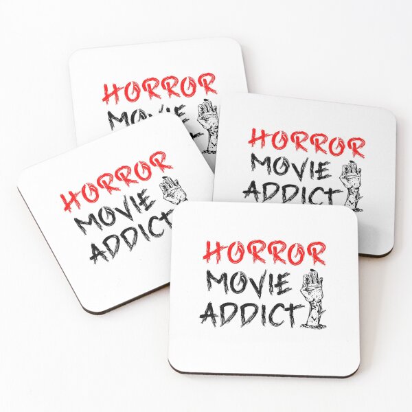 Item preview, Horror Movie Addicts, Love To Watch Scary Movies designed and sold by SportyDogShop.
