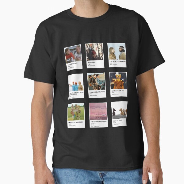 Item preview, Pantone Wes Anderson in a black background designed and sold by cinemafanatic.