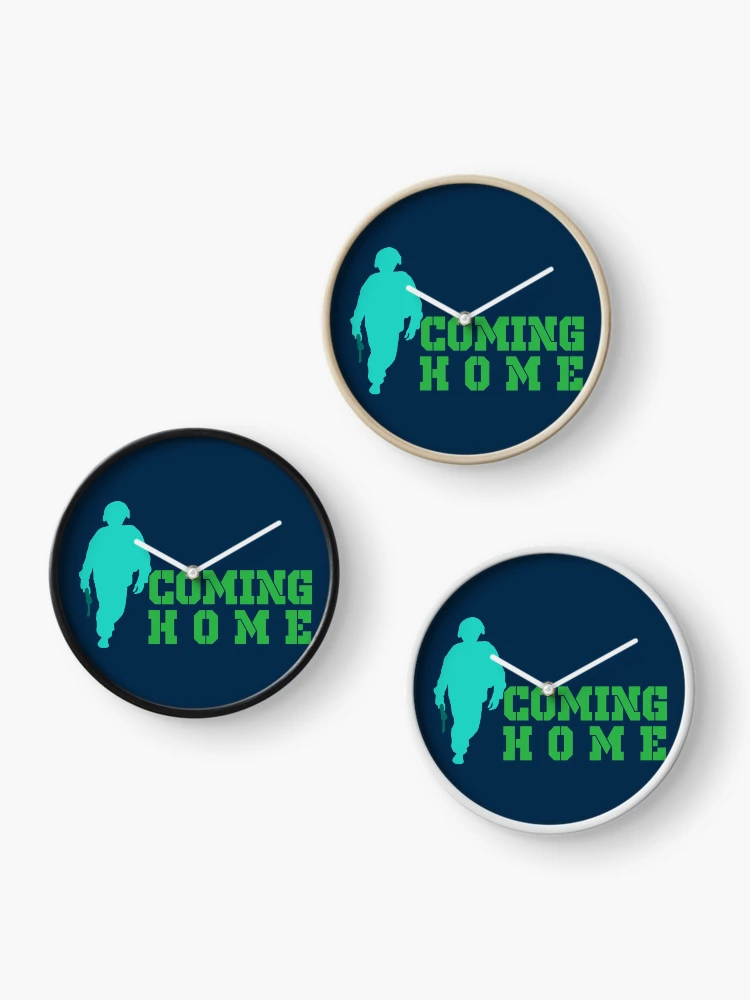 Thumbnail 3 of 4, Clock, Coming Home designed and sold by VkScript.