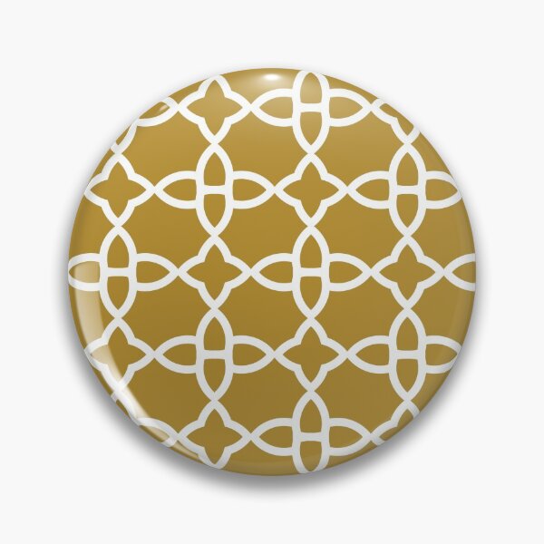 Item preview, Golden Brown and White Minimal Line Art Pattern 4 Pairs Dulux 2022 Popular Colour Healing Spice designed and sold by ColorOfTheYears.