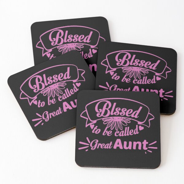 Item preview, Blessed To Be Called Great aunt, cute cool quote saying designed and sold by YARA TS.