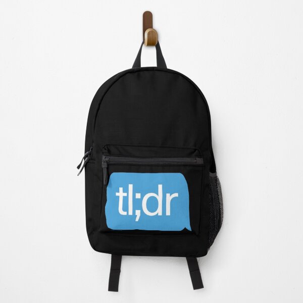Item preview, tl;dr - too long; didn't read text message chat bubble design designed and sold by MintGubbins.