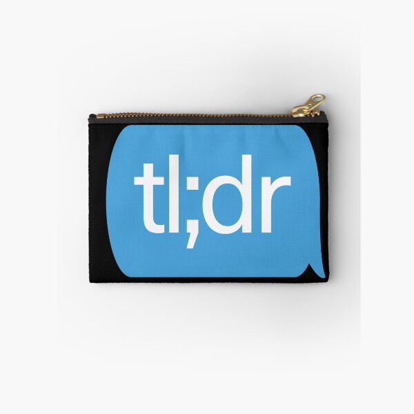Item preview, tl;dr - too long; didn't read text message chat bubble design designed and sold by MintGubbins.