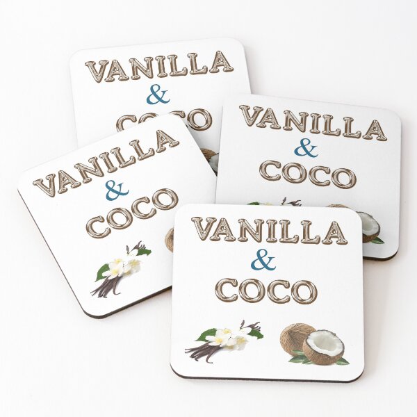 Item preview, Vanilla & Coco designed and sold by IVEKDESIGN.