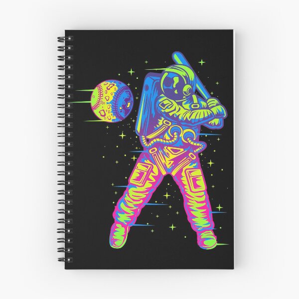 Item preview, Astronaut Spaceman Baseball Player designed and sold by ThreadsNouveau.