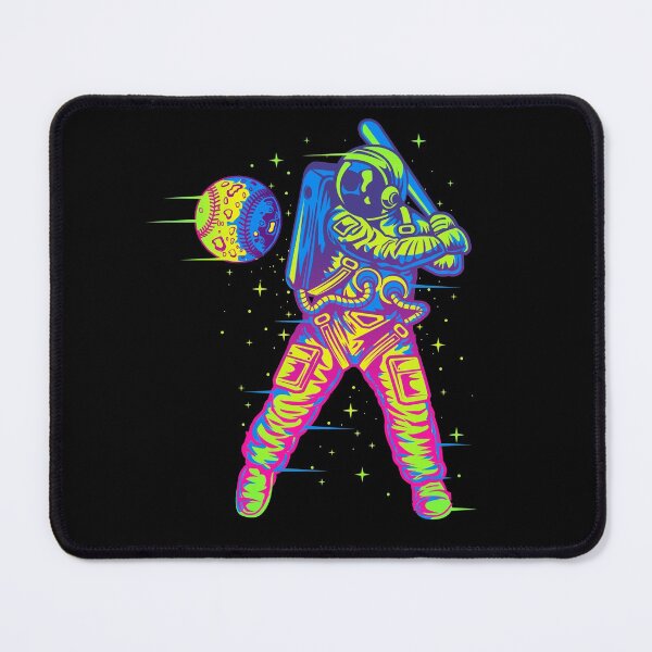 Item preview, Astronaut Spaceman Baseball Player designed and sold by ThreadsNouveau.