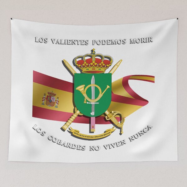 Item preview, Valientes (EMMOE - Military Mountain School and Special Operations) designed and sold by Canvel.