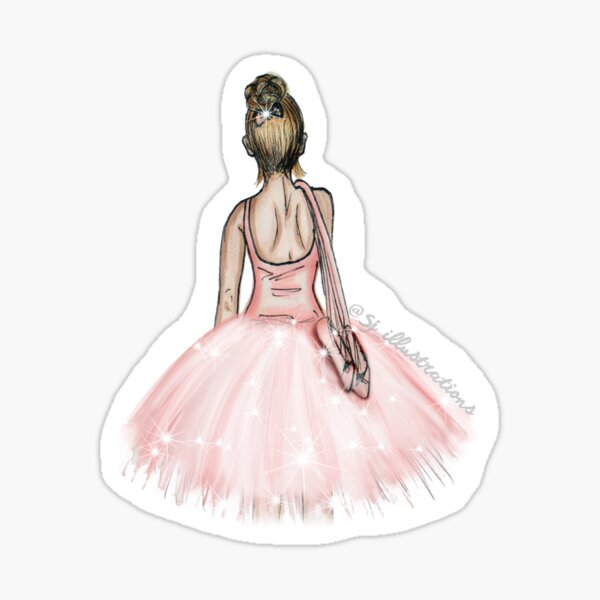 Item preview, Ballerina Sparkle designed and sold by Sjillustrations.