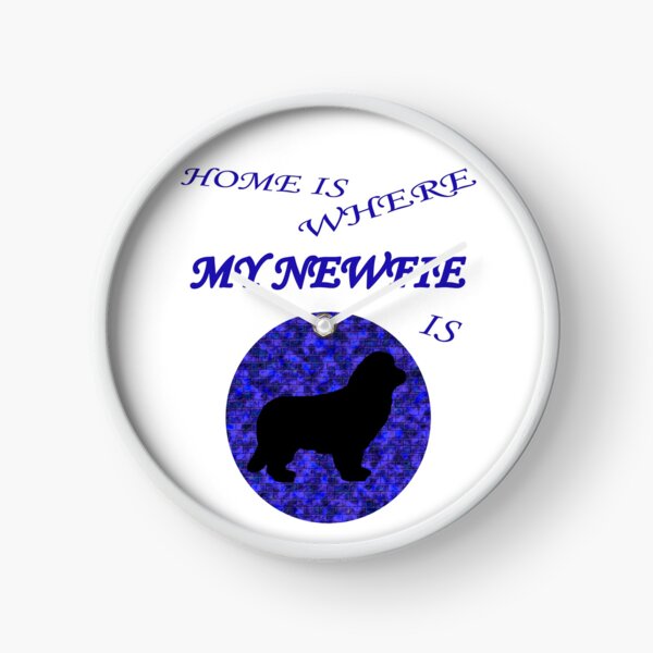 Item preview, Home Is Where My Newfie Is designed and sold by Moonyflower.